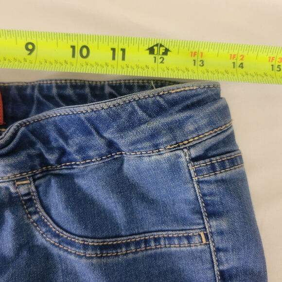 Arizona Jeans Juniors 7 Blue Mid Rise Womens Jegging Medium Wash Denim W27 x L27 - Picture 3 of 11